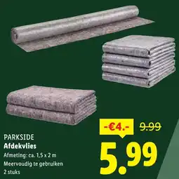 Lidl PARKSIDE Afdekvlies aanbieding