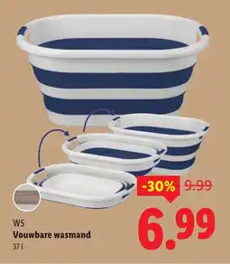 Lidl W5 Vouwbare wasmand aanbieding