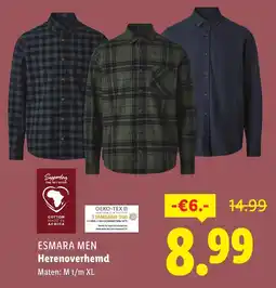 Lidl ESMARA MEN Herenoverhemd aanbieding
