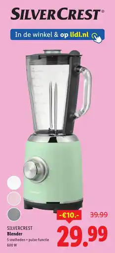 Lidl SILVERCREST Blender aanbieding