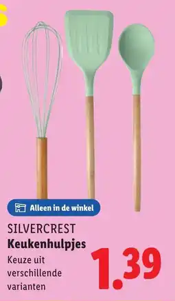 Lidl SILVERCREST Keukenhulpjes aanbieding