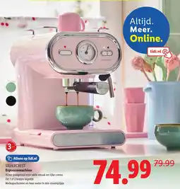 Lidl SILVERCREST Espressomachine aanbieding