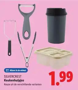Lidl SILVERCREST Keukenhulpjes aanbieding