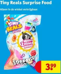 Kruidvat Tiny Reals Surprise Food aanbieding