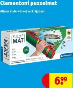 Kruidvat Clementoni puzzelmat aanbieding