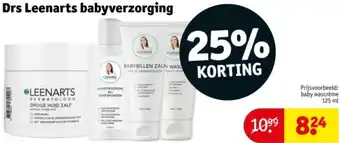 Kruidvat Drs Leenarts babyverzorging aanbieding