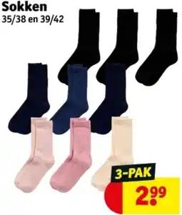 Kruidvat Sokken aanbieding