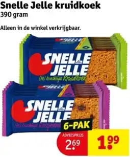 Kruidvat Snelle Jelle kruidkoek aanbieding