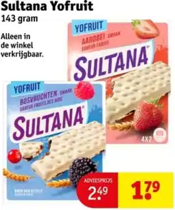 Kruidvat Sultana Yofruit aanbieding