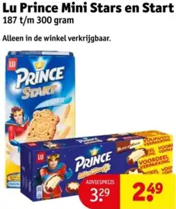 Kruidvat Lu Prince Mini Stars en Start aanbieding