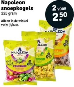 Kruidvat Napoleon snoepkogels aanbieding