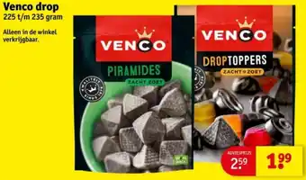 Kruidvat Venco drop aanbieding