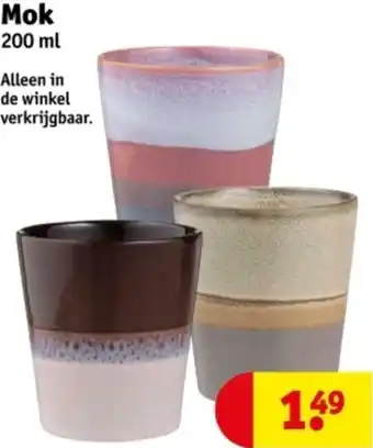 Kruidvat Mok aanbieding