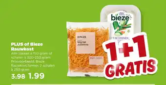 PLUS PLUS of Bieze Rauwkost aanbieding