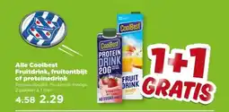 PLUS Alle Coolbest Fruitdrink, fruitontbijt of proteinedrink aanbieding