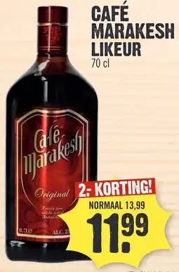 Super Dirck 3 CAFÉ MARAKESH LIKEUR aanbieding