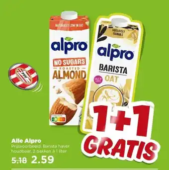 PLUS Alle Alpro aanbieding