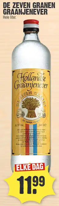 Super Dirck 3 DE ZEVEN GRANEN GRAANJENEVER aanbieding