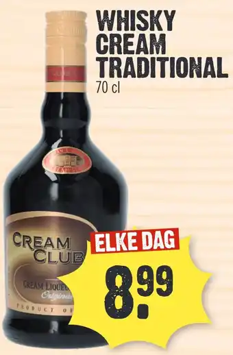 Super Dirck 3 WHISKY CREAM TRADITIONAL aanbieding