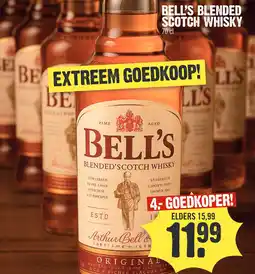 Super Dirck 3 BELL'S BLENDED SCOTCH WHISKY aanbieding