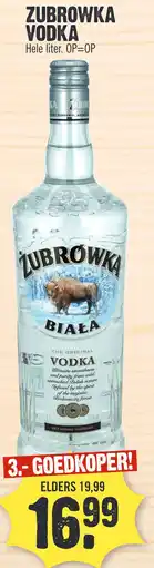 Super Dirck 3 ZUBROWKA VODKA aanbieding