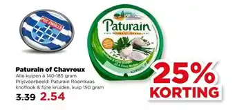PLUS Paturain of Chavroux aanbieding