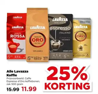 PLUS Alle Lavazza Koffie aanbieding
