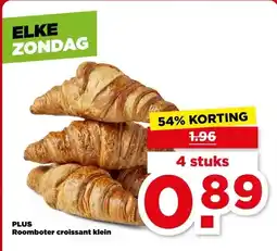PLUS PLUS Roomboter croissant klein aanbieding