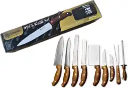 Bol.com Edënbërg Classic Line - Steak Messen - Koksmessen 9-delig in Draagtas aanbieding