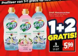 Vomar Voordeelmarkt Dreft Wasverzachter aanbieding