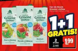 Vomar Voordeelmarkt Van de Boom Groene IJsthee aanbieding