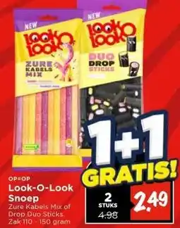 Vomar Voordeelmarkt Look-O-Look Snoep aanbieding