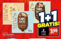Vomar Voordeelmarkt DIEPVRIES Sou Sou Mini's aanbieding