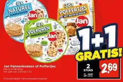 Vomar Voordeelmarkt Jan Pannenkoeken of Poffertjes aanbieding