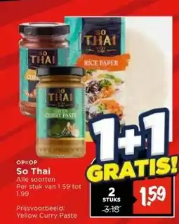 Vomar Voordeelmarkt So Thai aanbieding