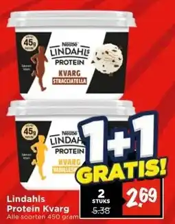 Vomar Voordeelmarkt Lindahls Protein Kvarg aanbieding