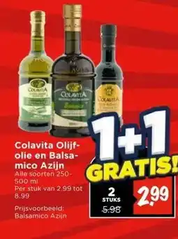 Vomar Voordeelmarkt Colavita Olijf- olie en Balsa- mico Azijn aanbieding