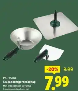 Lidl Stucadoorsgereedschap aanbieding