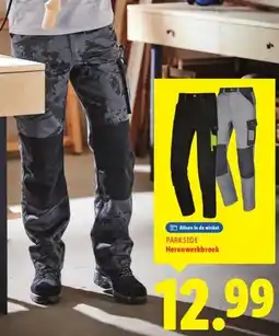 Lidl Herenwerkbroek aanbieding