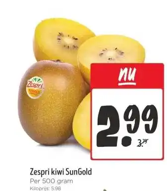 Jumbo Zespri kiwi SunGold aanbieding