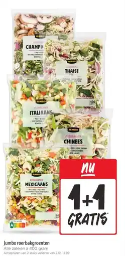 Jumbo Jumbo roerbakgroenten aanbieding