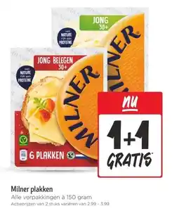 Jumbo Milner plakken aanbieding