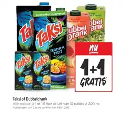 Jumbo Taksi of Dubbeldrank aanbieding