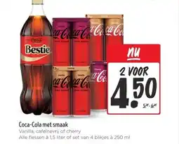 Jumbo Coca-Cola met smaak aanbieding