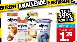 Hoogvliet Alpro aanbieding