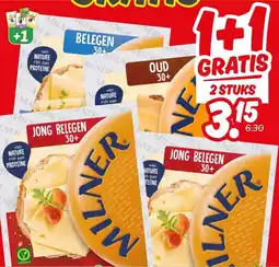 Dekamarkt MILNER 30+ GESNEDEN KAAS aanbieding