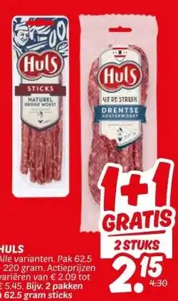 Dekamarkt HULS aanbieding