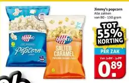 Hoogvliet Jimmy's popcorn aanbieding