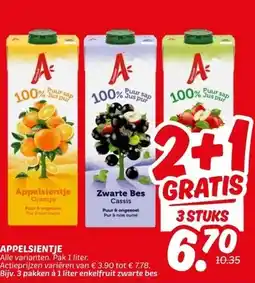 Dekamarkt APPELSIENTJE aanbieding