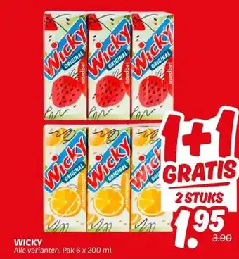 Dekamarkt WICKY aanbieding